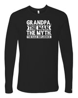 Grandpa Bad Influence White Long Sleeve