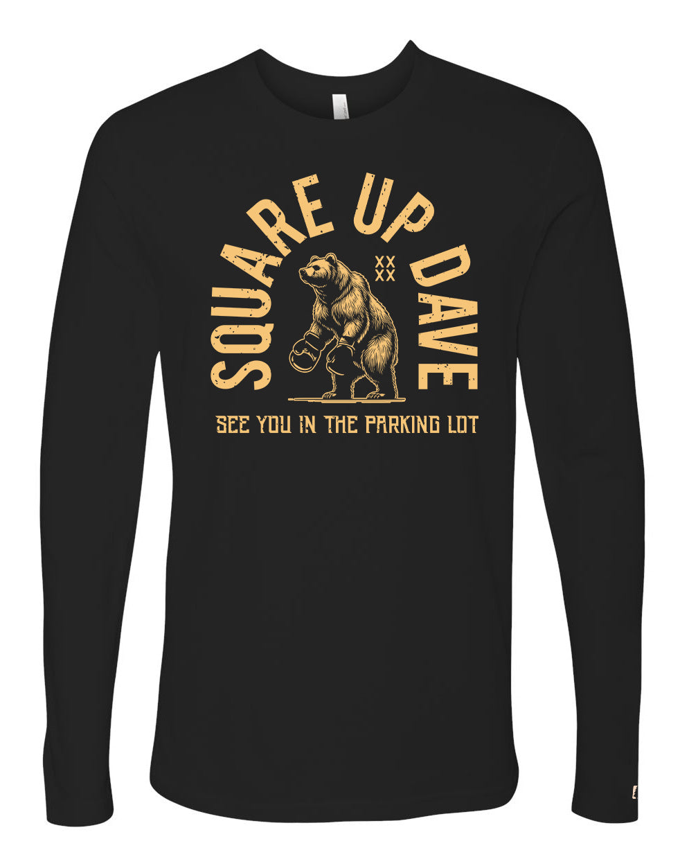 Square Up Dave Gold Long Sleeve