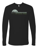 Tree Stripe Silhouette Long Sleeve