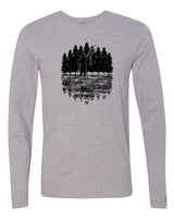 Fisherman Silhouette Long Sleeve