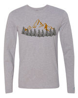 Mountain With Trees Long Sleeve