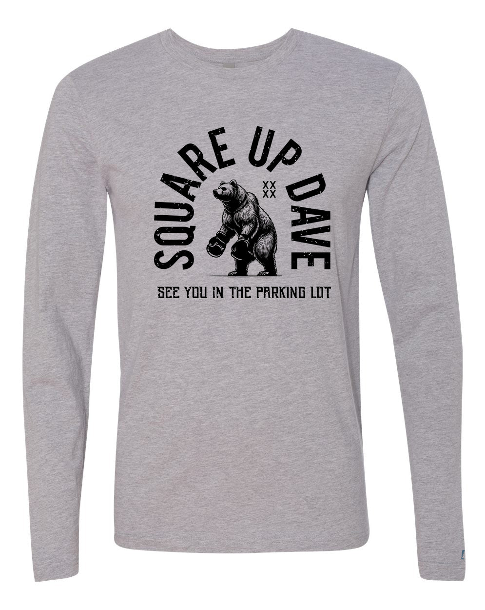Square Up Dave Black Long Sleeve