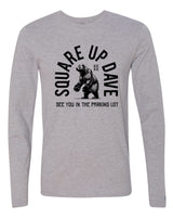 Square Up Dave Black Long Sleeve