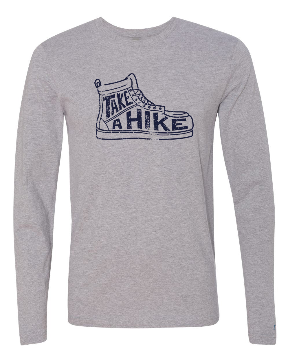 Take A Hike Navy Long Sleeve