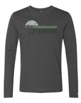 Tree Stripe Silhouette Long Sleeve