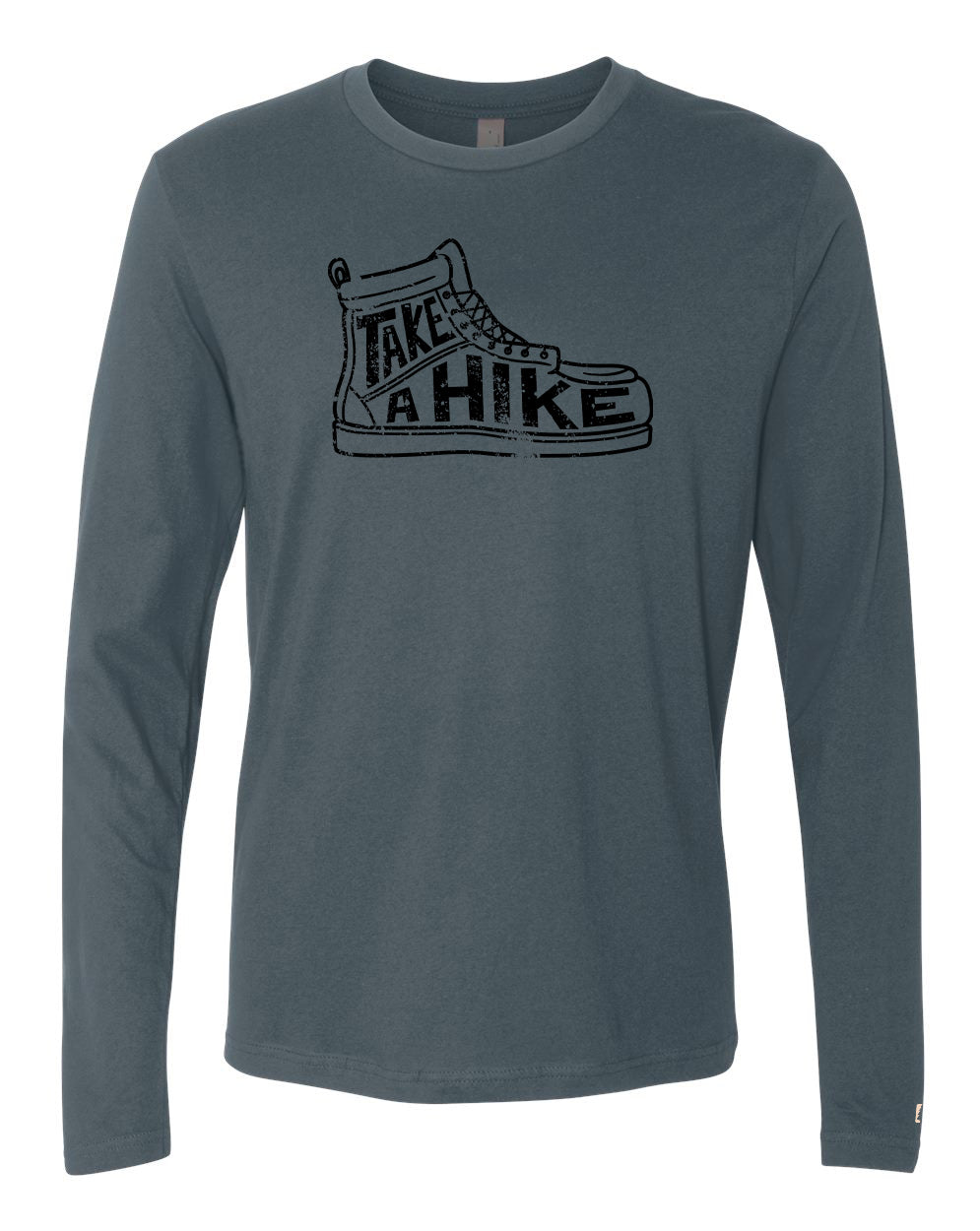Take A Hike Black Long Sleeve