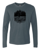 Fisherman Silhouette Long Sleeve