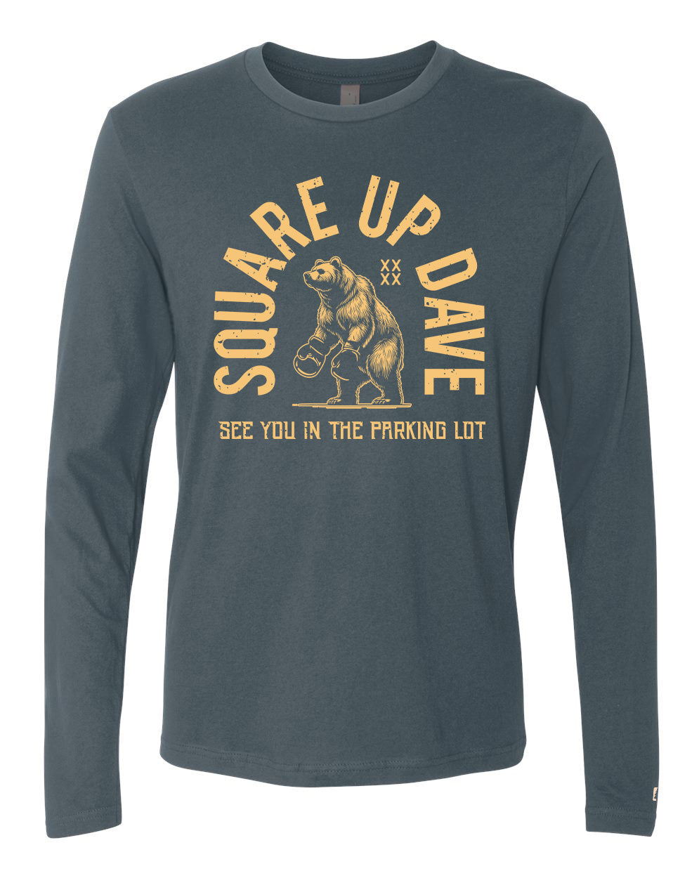 Square Up Dave Gold Long Sleeve