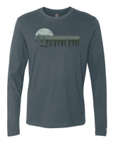 Tree Stripe Silhouette Long Sleeve