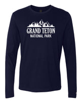 Grand Teton National Park White Long Sleeve