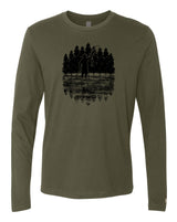 Fisherman Silhouette Long Sleeve