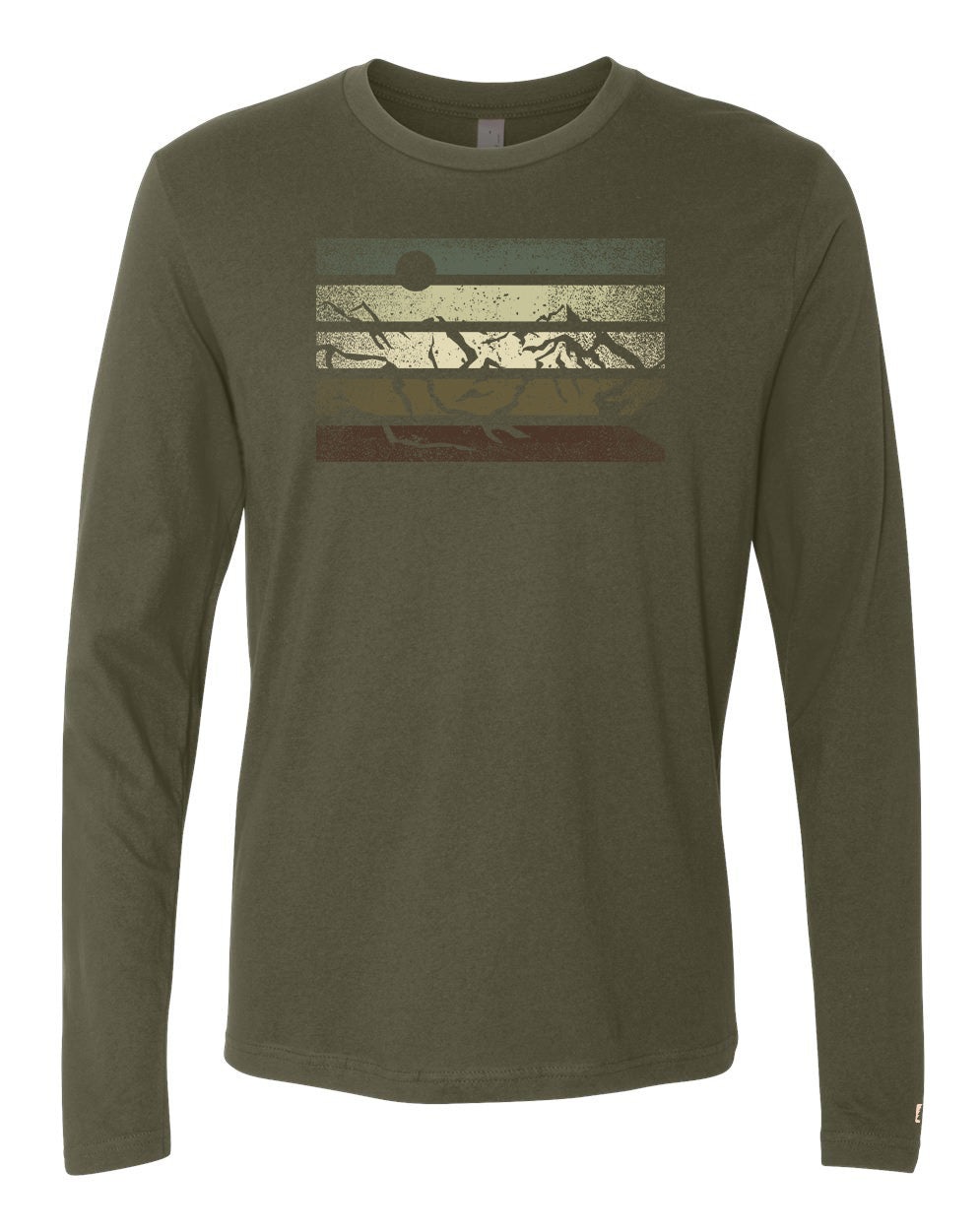 Mountain Stripe Long Sleeve