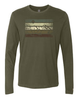 Mountain Stripe Long Sleeve