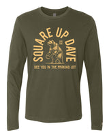 Square Up Dave Gold Long Sleeve