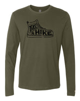 Take A Hike Black Long Sleeve