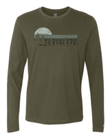 Tree Stripe Silhouette Long Sleeve