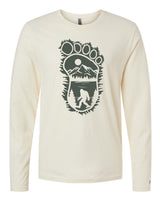 Bigfoot Print Scene Long Sleeve