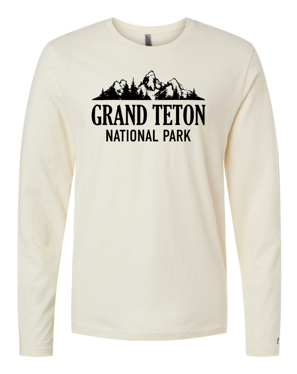Grand Teton National Park Black Long Sleeve