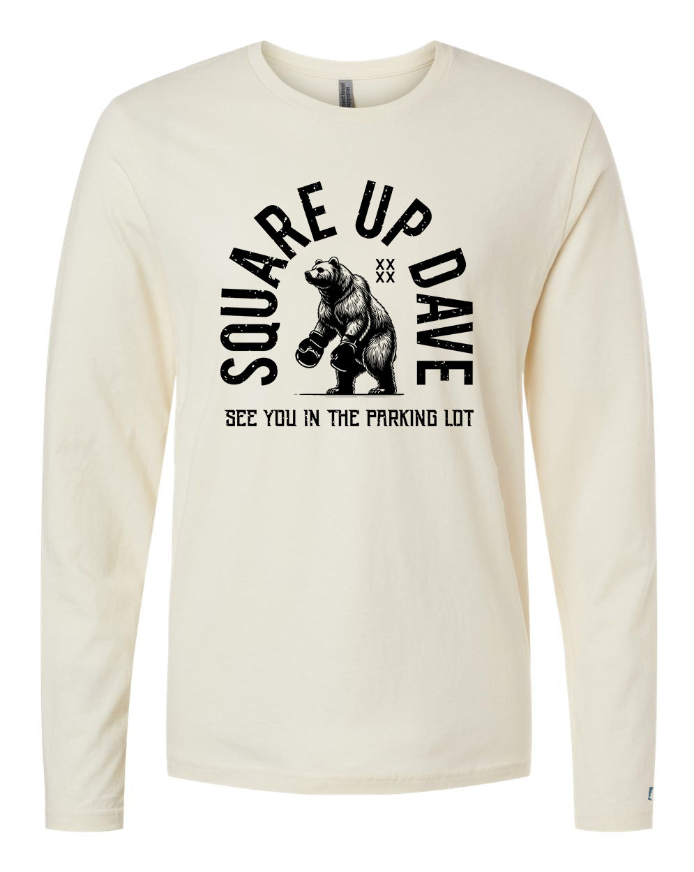 Square Up Dave Black Long Sleeve