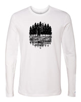 Fisherman Silhouette Long Sleeve