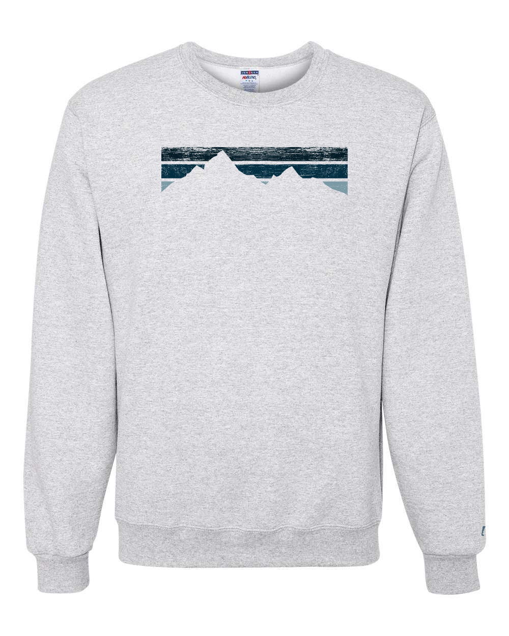 Blue Stripe Mountains Sweatshirt