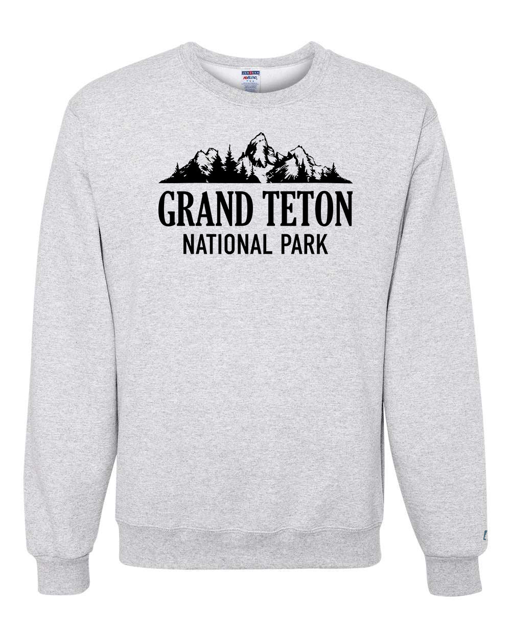 Grand Teton National Park Black Sweatshirt
