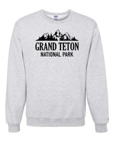 Grand Teton National Park Black Sweatshirt