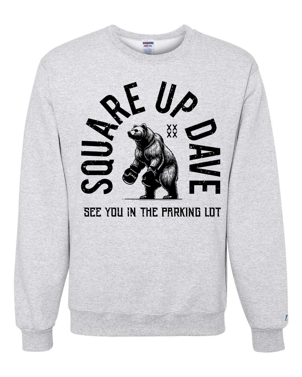 Square Up Dave Black Sweatshirt
