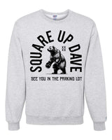 Square Up Dave Black Sweatshirt