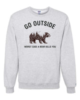 Worst Case A Bear Kills You Sweatshirt