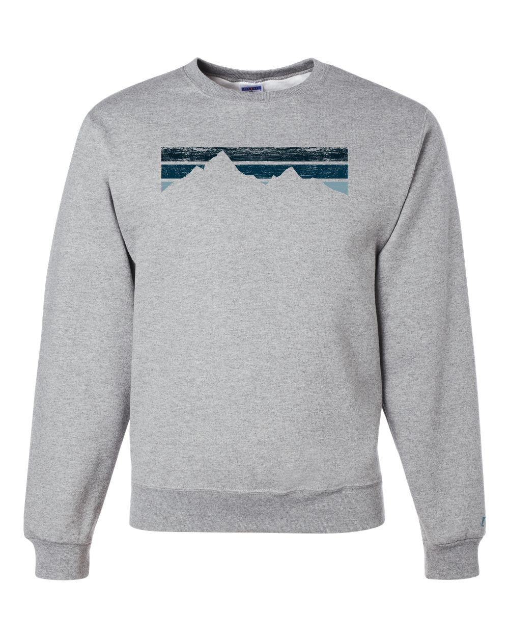 Blue Stripe Mountains Sweatshirt