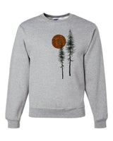 Off Centered Trees Sweatshirt