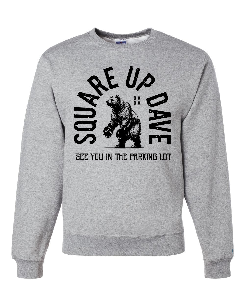Square Up Dave Black Sweatshirt
