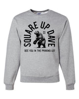 Square Up Dave Black Sweatshirt