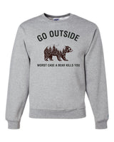 Worst Case A Bear Kills You Sweatshirt