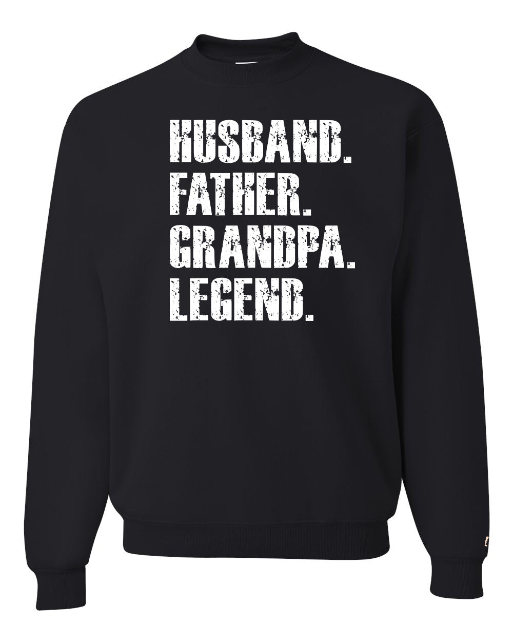 Father Grandpa Legend White Sweatshirt