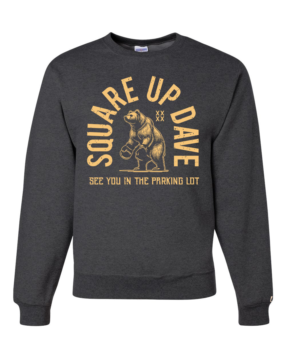 Square Up Dave Gold Sweatshirt