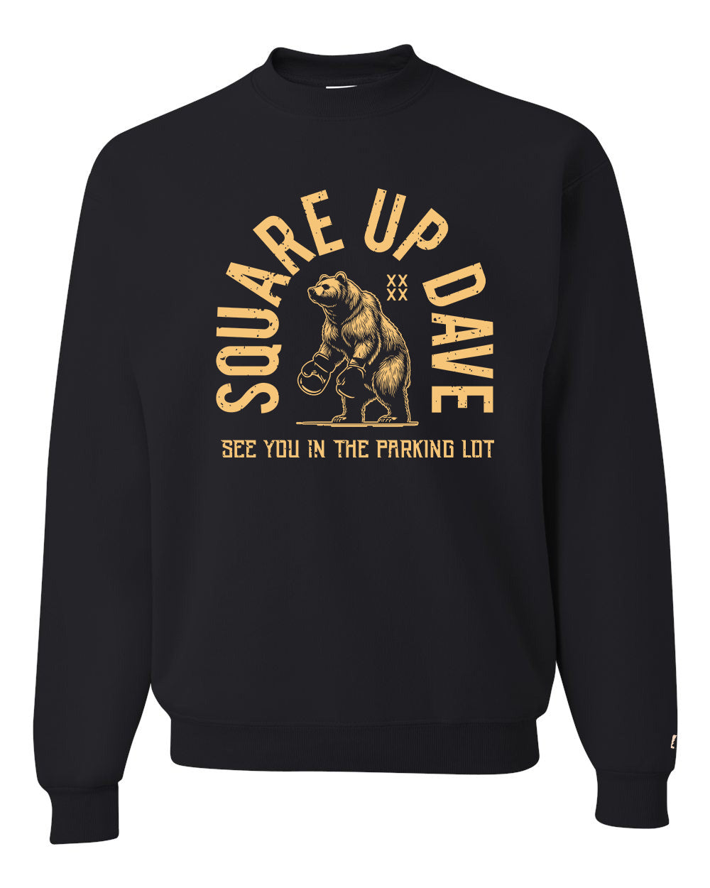 Square Up Dave Gold Sweatshirt