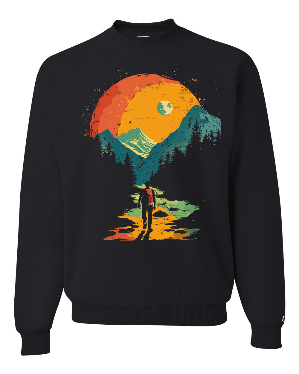 Sunset Hiking Adventure Sans Sweatshirt