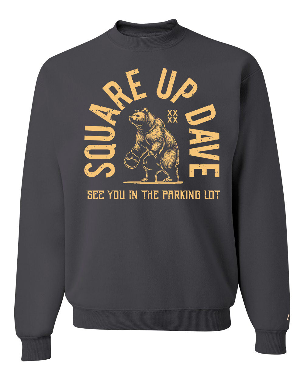 Square Up Dave Gold Sweatshirt