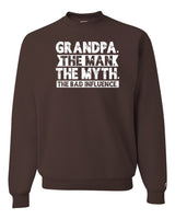 Grandpa Bad Influence Sweatshirt