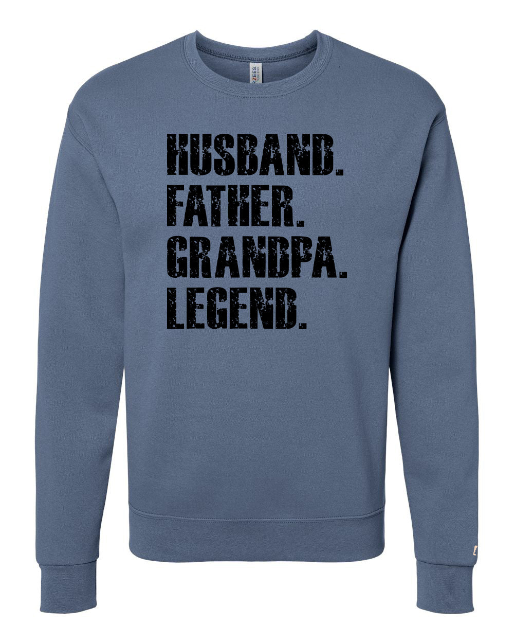 Father Grandpa Legend Black Sweatshirt