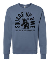 Square Up Dave Black Sweatshirt