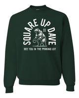 Square Up Dave White Sweatshirt