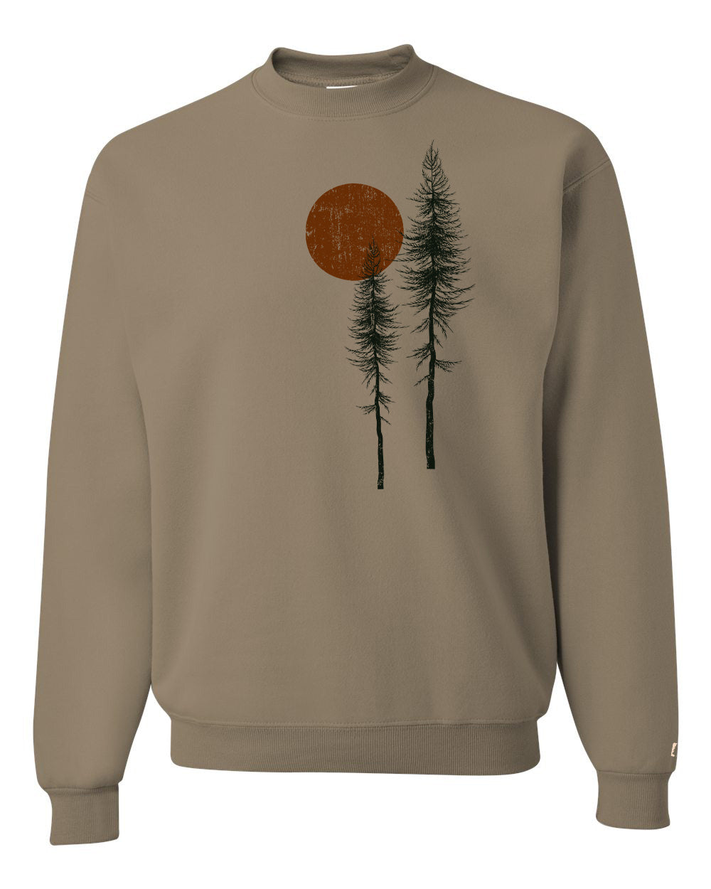 Off Centered Trees Sweatshirt