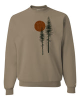 Off Centered Trees Sweatshirt