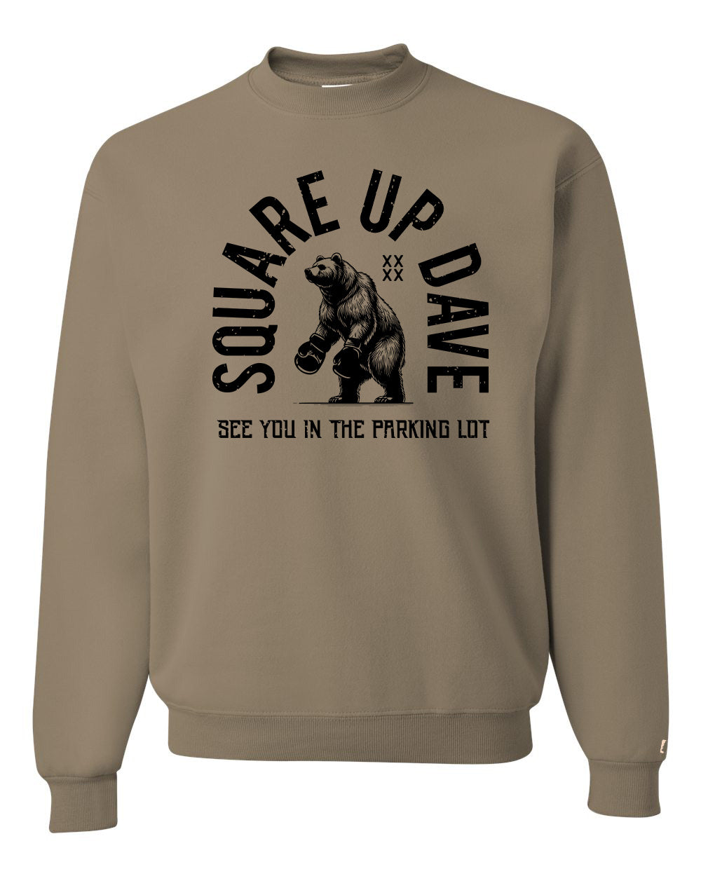 Square Up Dave Black Sweatshirt