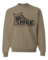 Take A Hike Black Sweatshirt