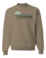 Tree Stripe Silhouette Sweatshirt