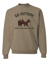 Worst Case A Bear Kills You Sweatshirt